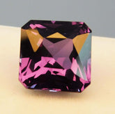 Natural ALEXANDRITE  Color Change SQUARE CUT 8.12 Ct Loose Gemstone CERTIFIED